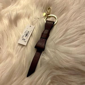 Kate Spade Burgundy Purse Charm